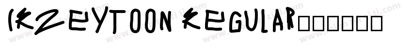 IRZeytoon Regular字体转换
